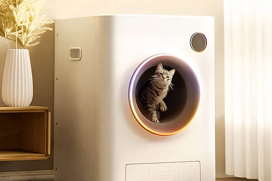 cat litter machine